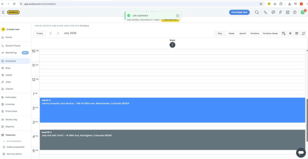 Scheduling and dispatch