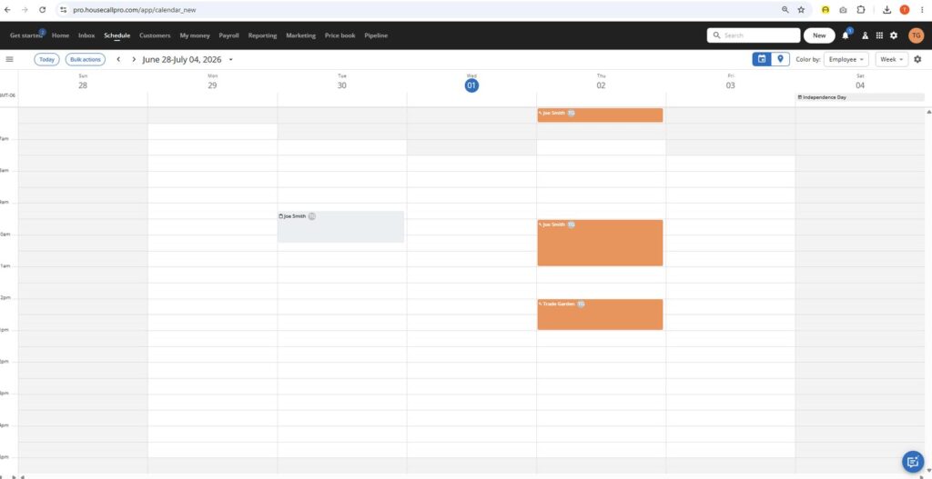 Scheduling and dispatch