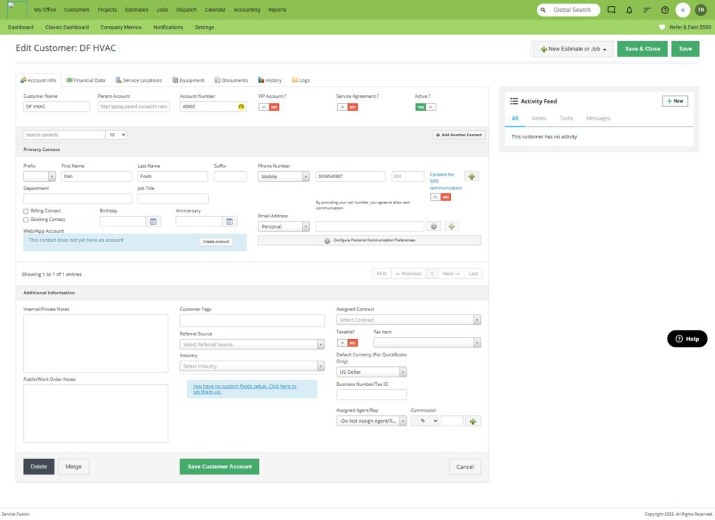 Client management