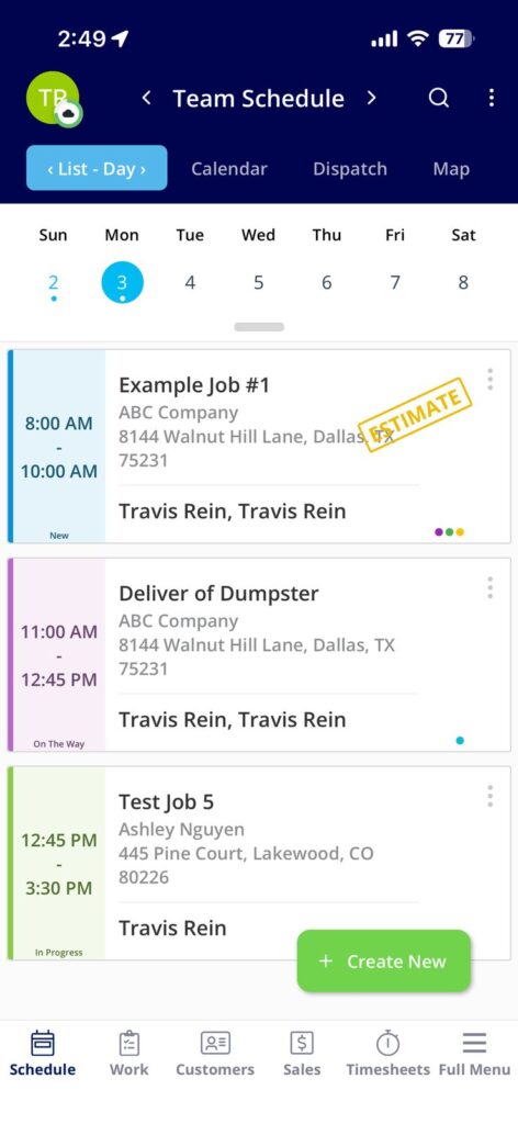 Mobile app